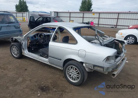 2000 Honda Civic Hx из США, поврежденный, VIN 1HGEJ7222YL127533